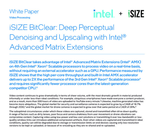 Intel® Advanced Matrix Extensions Overview – VJTUMA
