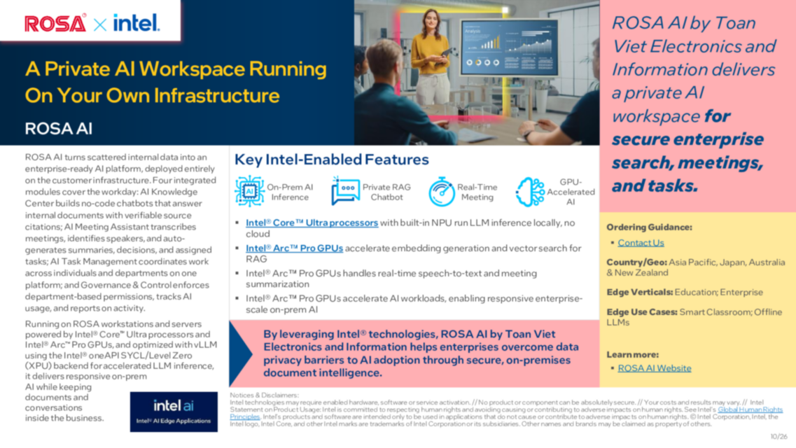 A Private AI Workspace Running On Your Own Infrastructure... 