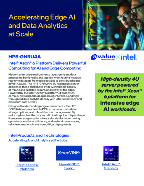 Accelerating Edge AI and Data Analytics at Scale... 