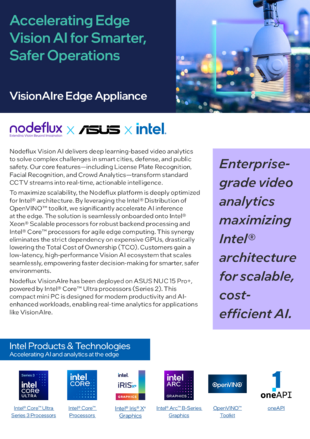 Accelerating Edge Vision AI for Smarter, Safer Operations... 