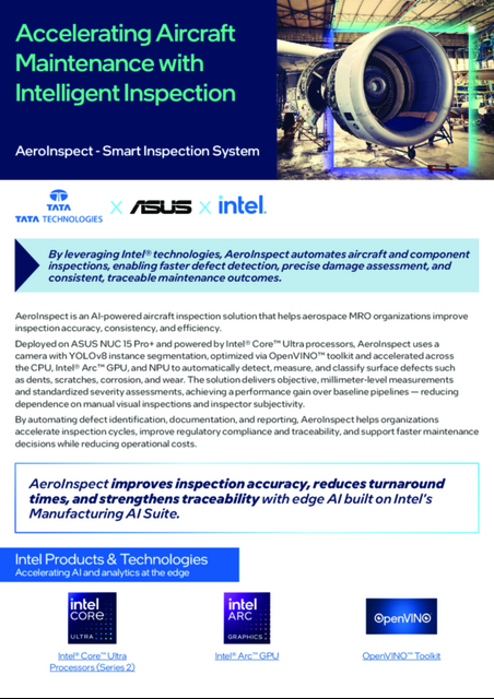 AeroInspect Smart Inspection System: Accelerating Aircraft Maintenance... 