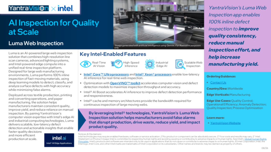AI Inspection for Quality at Scale...