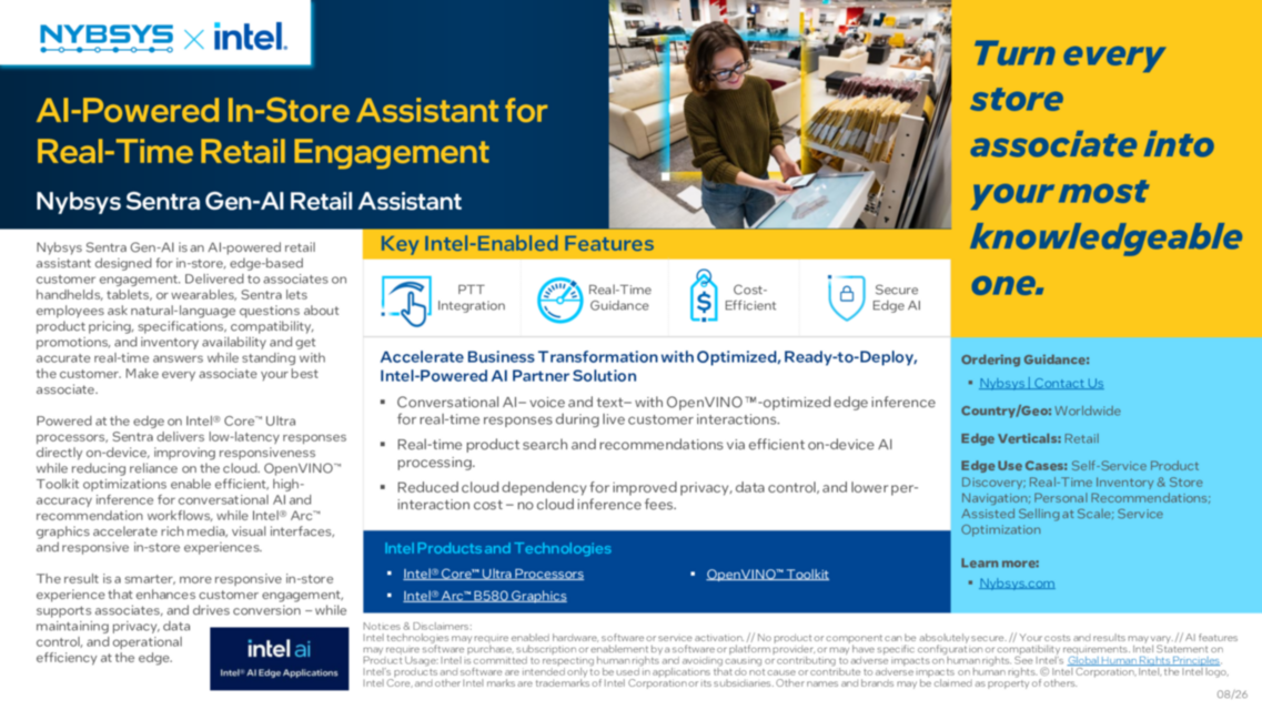 AI-Powered In-Store Assistant for Real-Time Retail Engagement