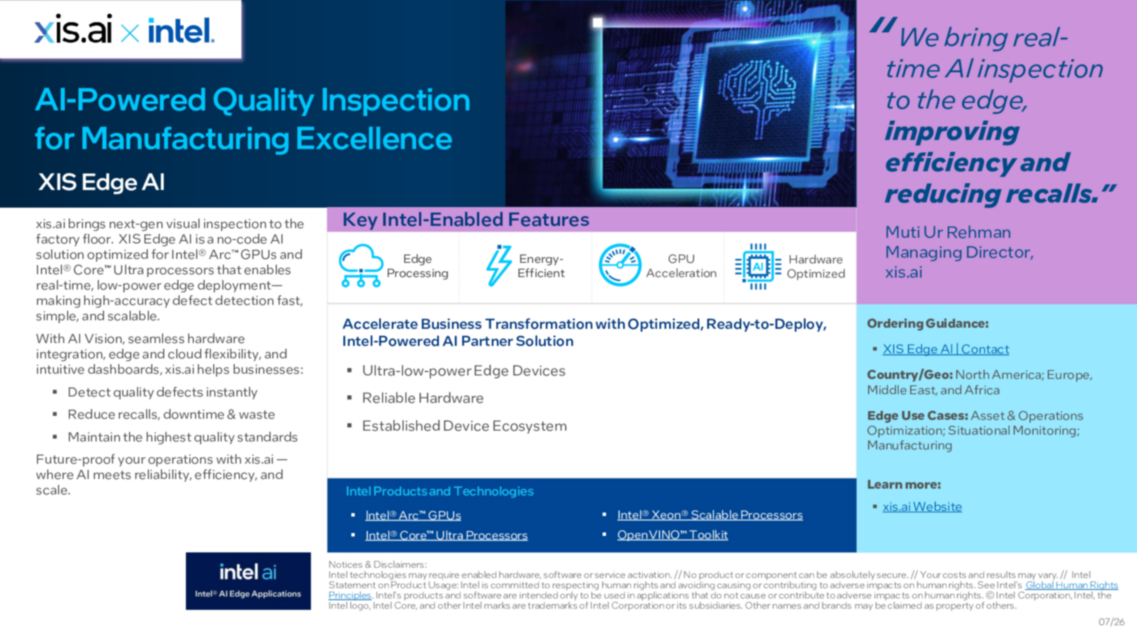 AI-Powered Quality Inspection for Manufacturing Excellence... 