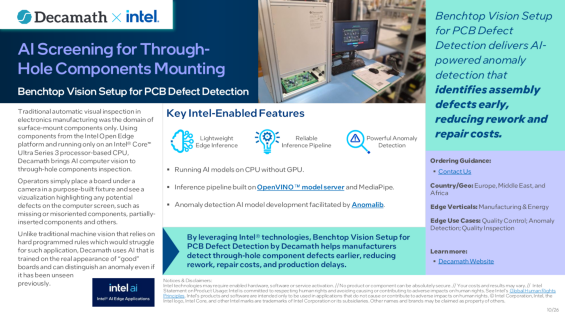 AI Screening for Through- Hole Components Mounting... 