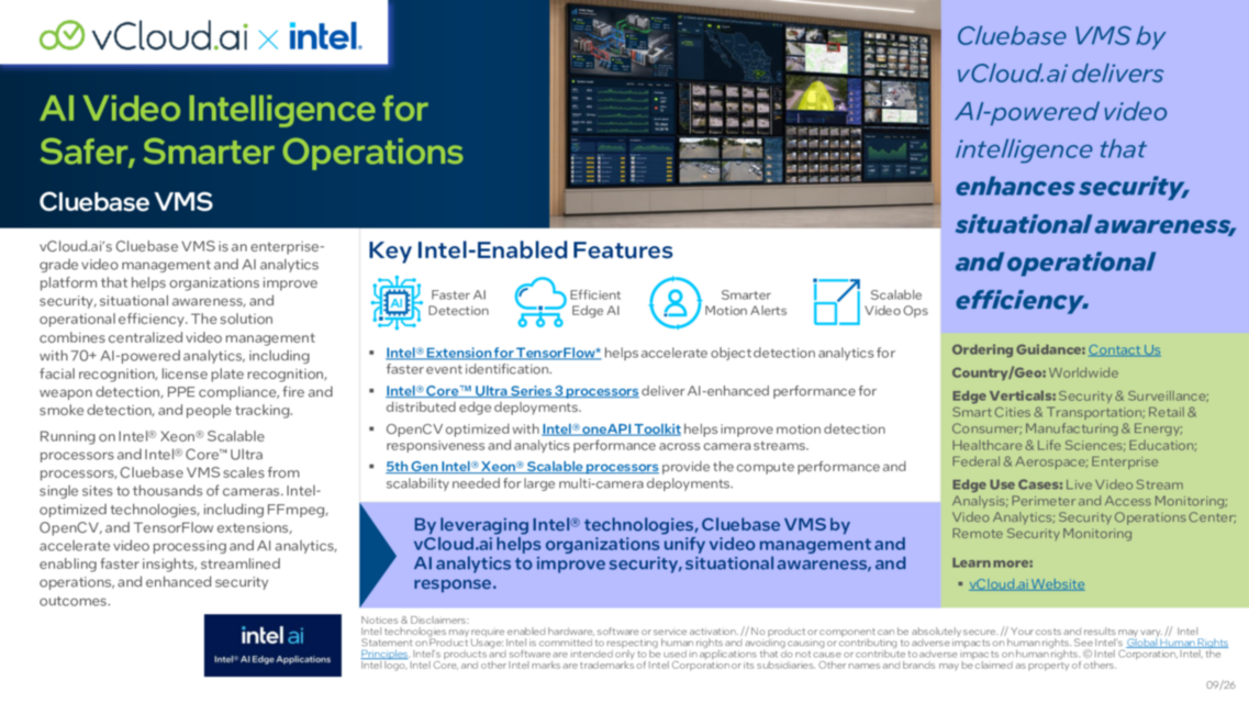 AI Video Intelligence for Safer, Smarter Operations... 