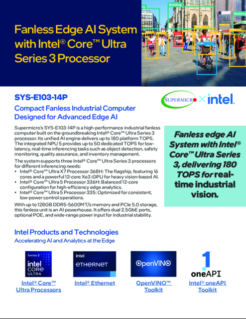 Compact Fanless Industrial Computer Designed for Advanced Edge AI