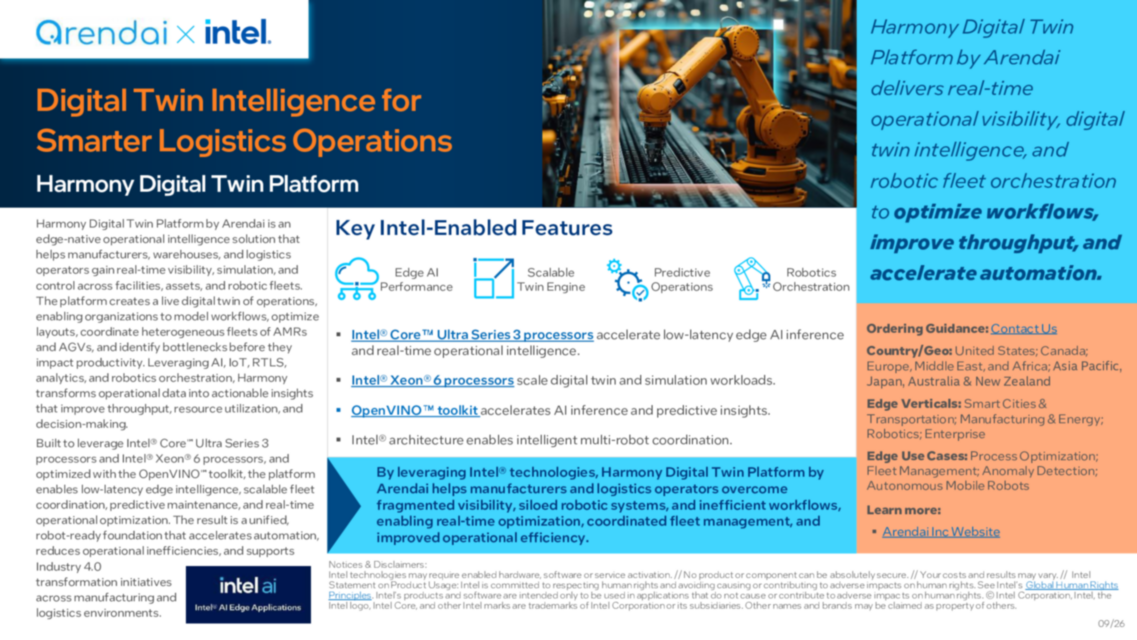 Digital Twin Intelligence for Smarter Logistics Operations... 