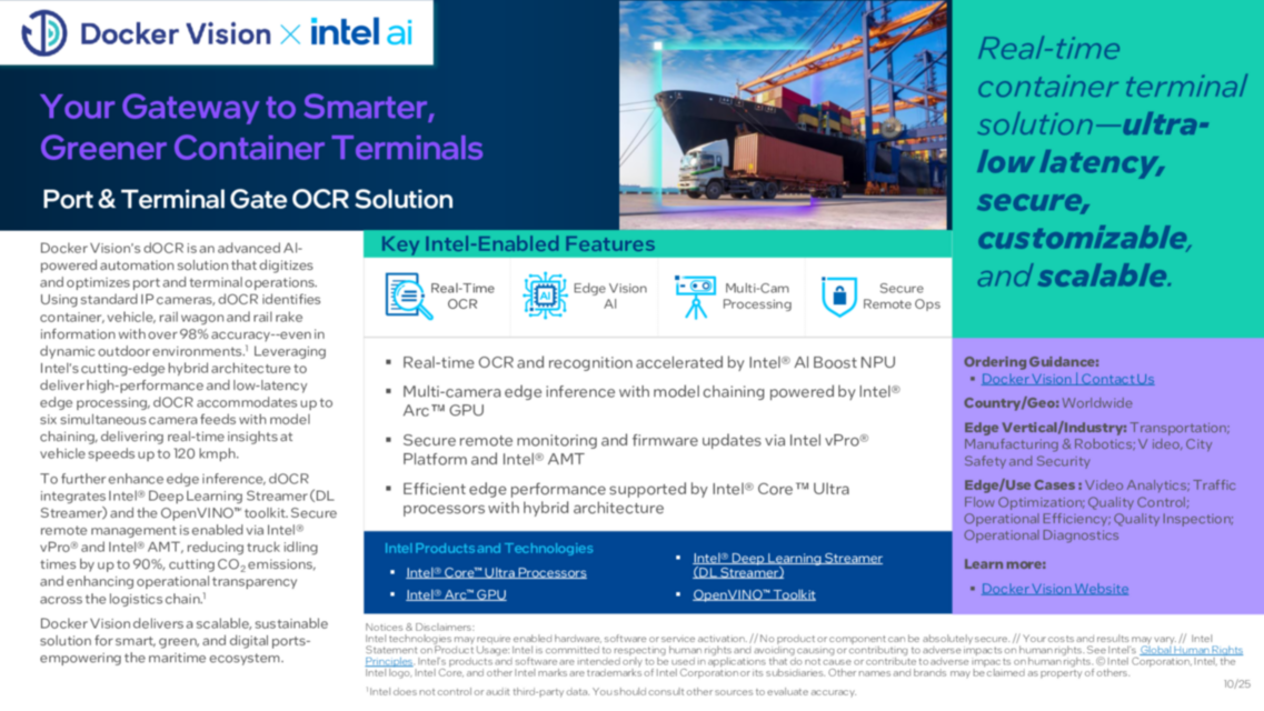 Docker Vision: Your Gateway to Smarter, Greener Container Terminals Docker Vision: Your Gateway to Smarter, Greener Container Terminals