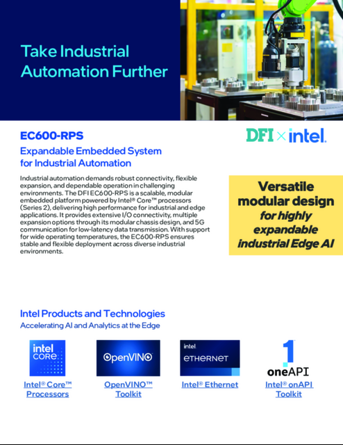 EC600-RPS: Expandable Embedded System for Industrial Automation... 