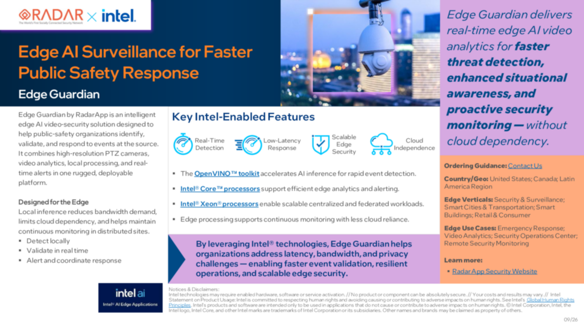 Edge AI Surveillance for Faster Public Safety Response...