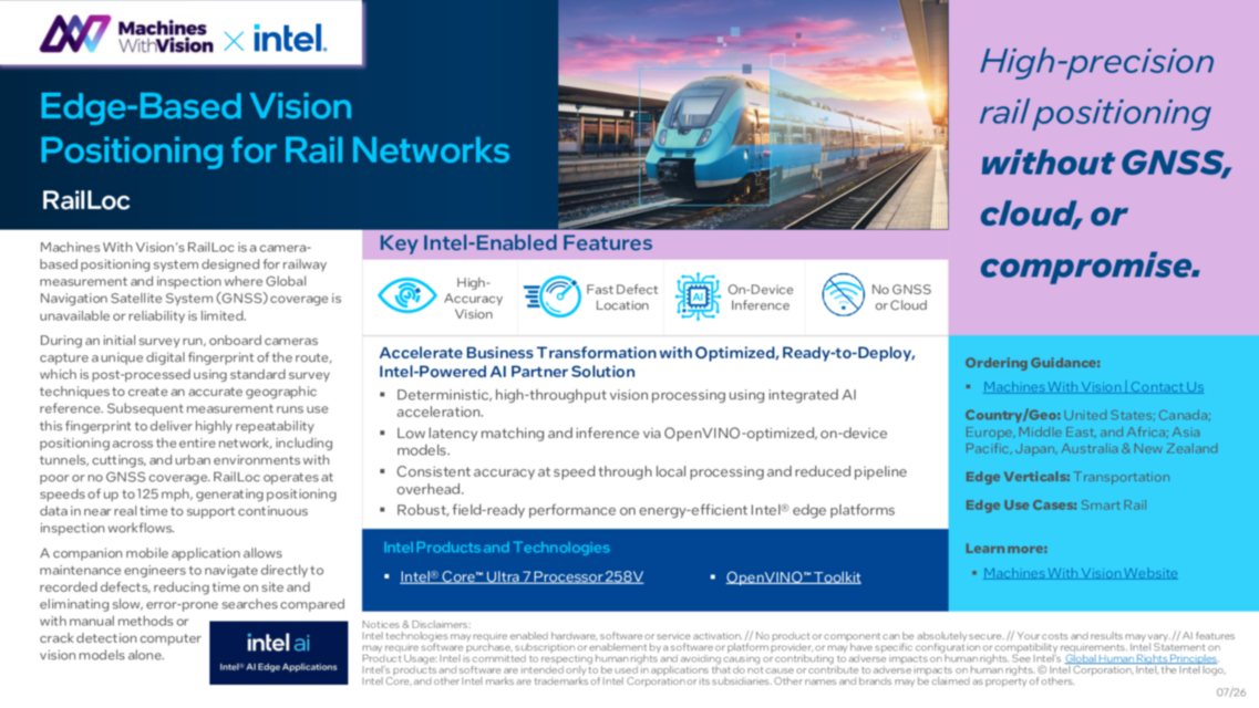 Edge-Based Vision Positioning for Rail Networks...