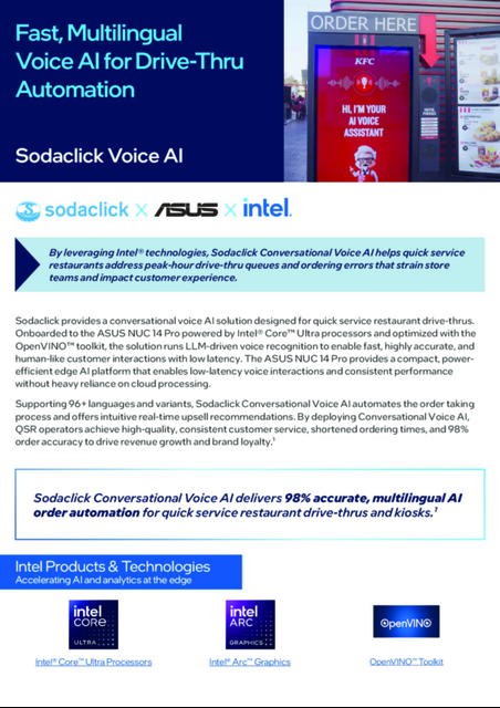 Fast, Multilingual Voice AI for Drive-Thru Automation