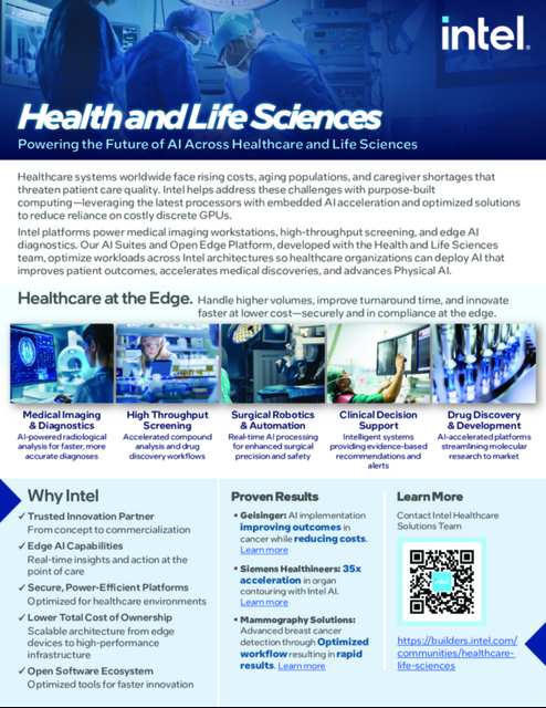 Health & Life Sciences: Powering the Future of AI...