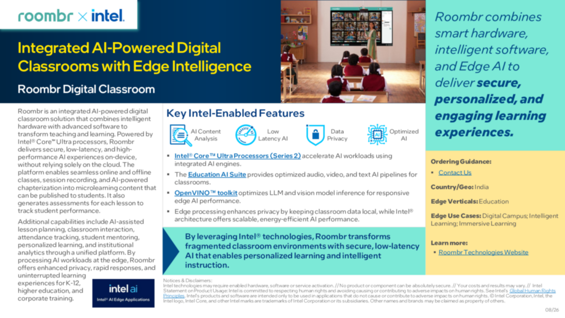 Integrated AI-Powered Digital Classrooms with Edge Intelligence... 