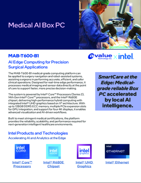 Medical AI Box PC