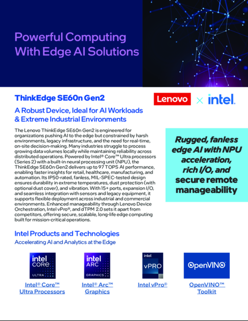 Powerful Computing With Edge AI Solutions... 