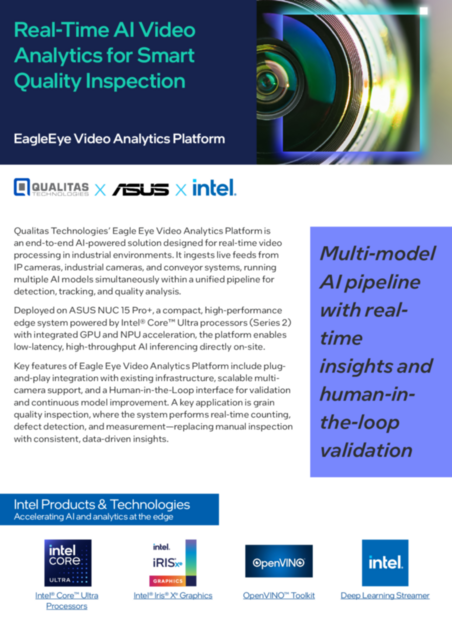 Real-Time AI Video Analytics for Smart Quality Inspection... 