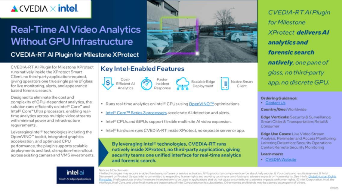 Real-Time AI Video Analytics Without GPU Infrastructure... 