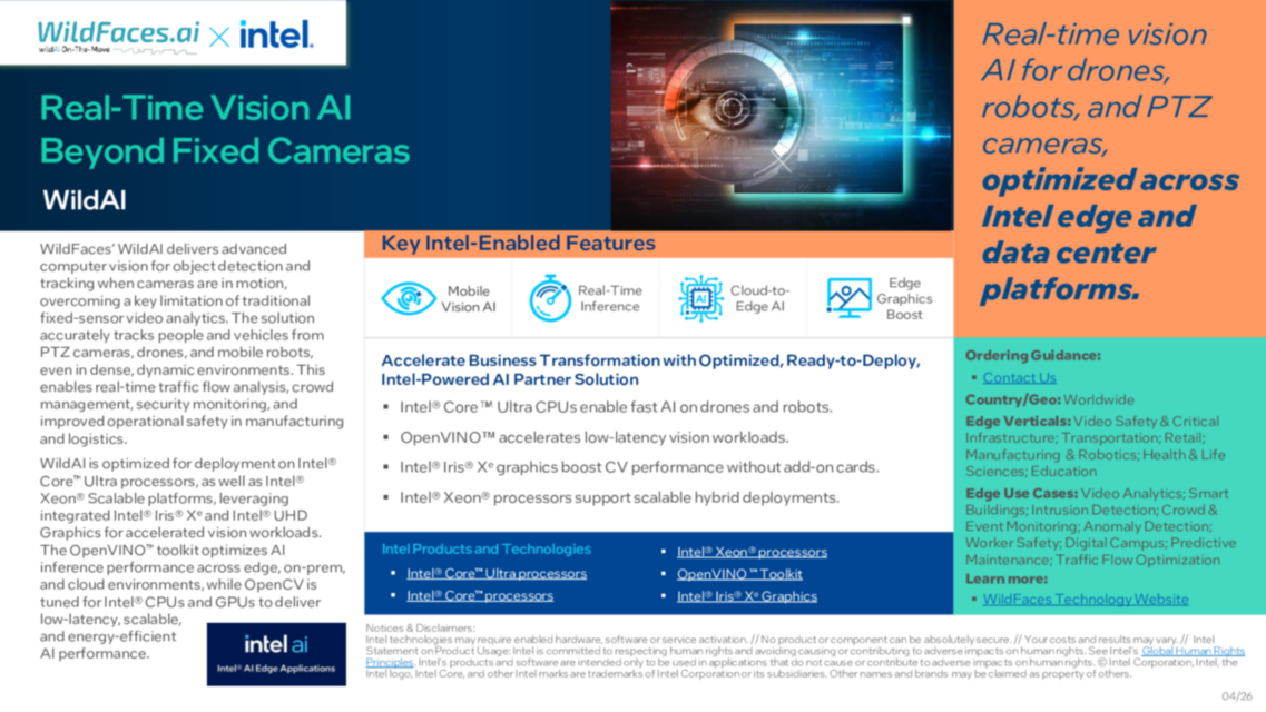 Real-Time Vision AI Beyond Fixed Cameras... 