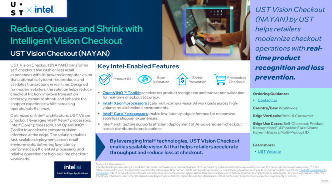 Reduce Queues and Shrink with Intelligent Vision Checkout... 