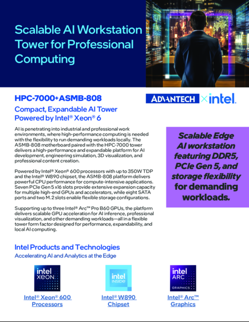 Scalable AI Workstation Tower for Professional Computing... 