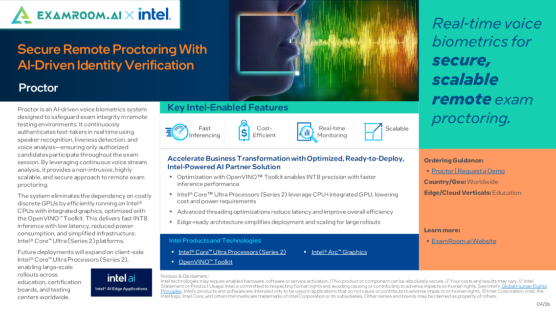 Secure Remote Proctoring With Al-Driven Identity Verification... 