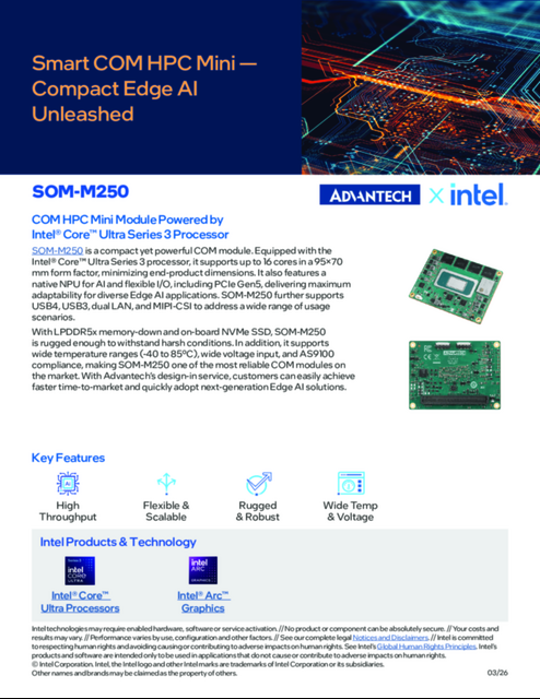 Smart COM HPC Mini — Compact Edge AI Unleashed