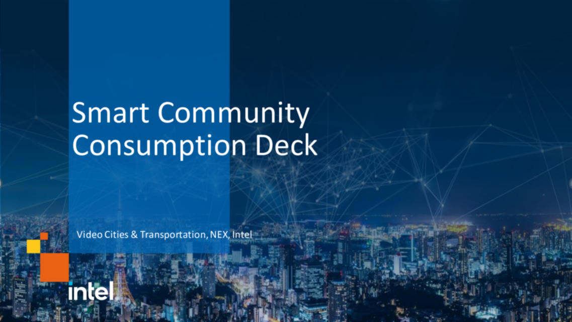 Smart Community Consumption Deck