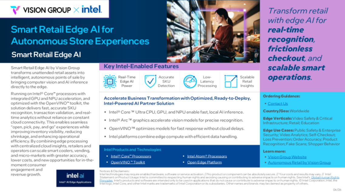 Smart Retail Edge AI for Autonomous Store Experiences... 