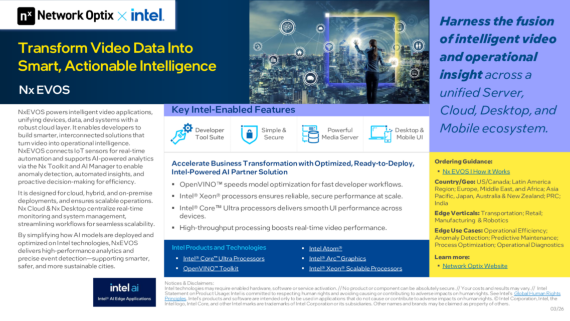 Transform Video Data Into Smart, Actionable Intelligence... 