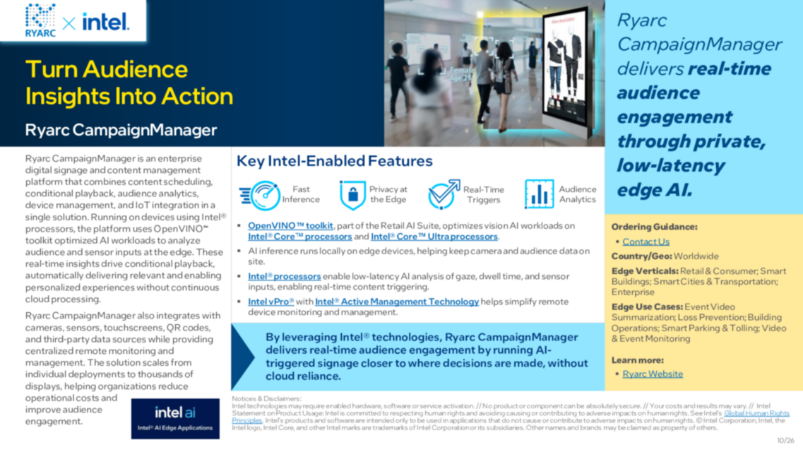 Turn Audience Insights Into Action... 