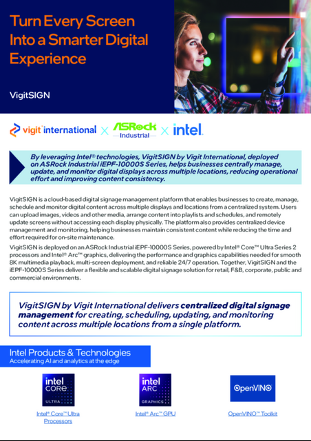 Turn Every Screen Into a Smarter Digital Experience... 