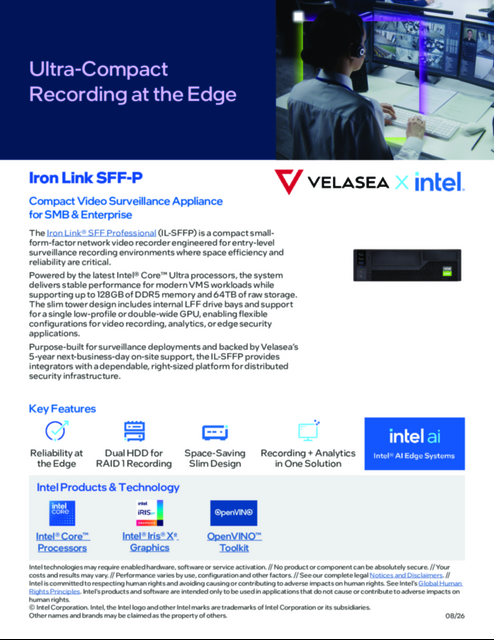 Ultra-Compact Recording at the Edge...